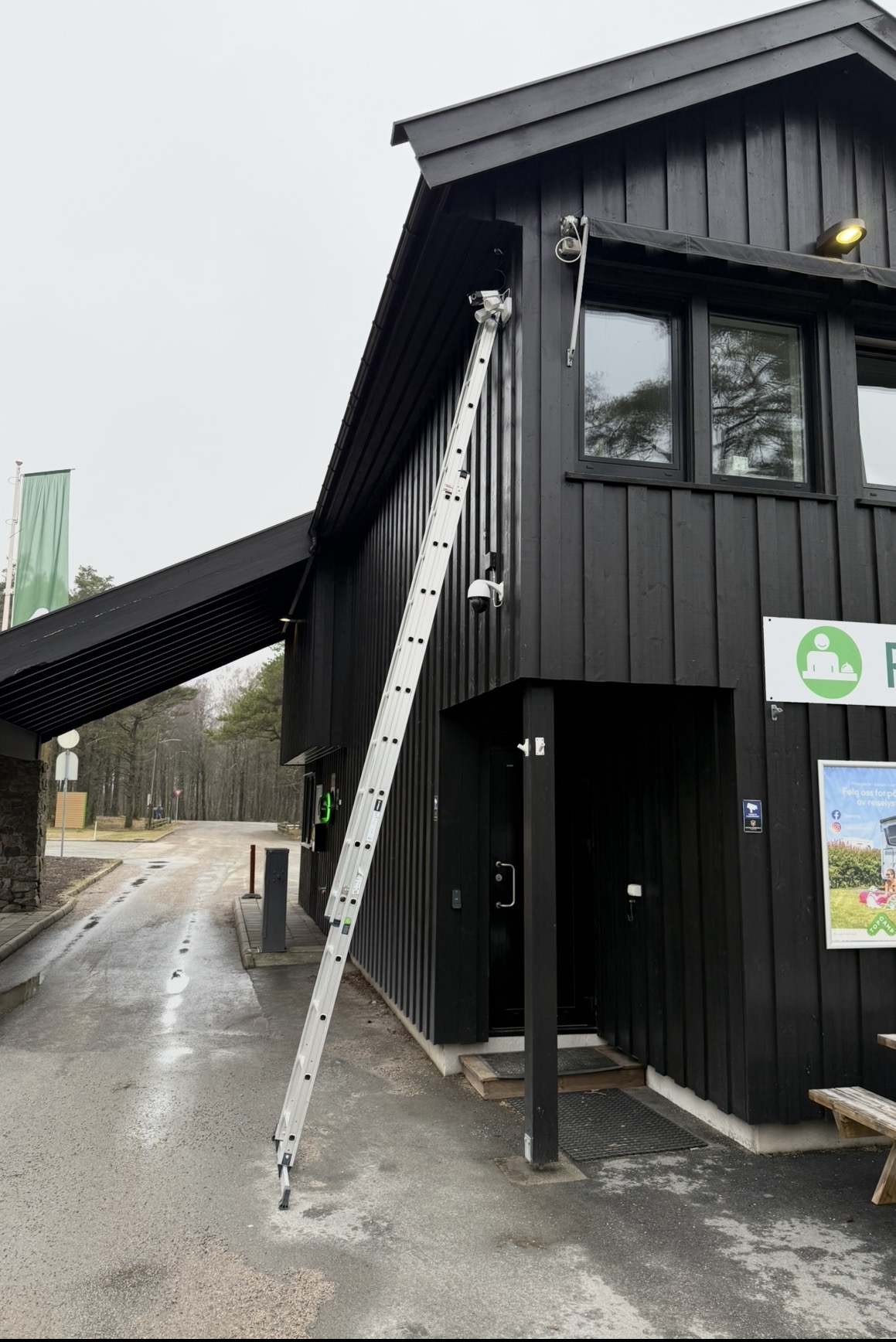 Teknisk installasjon hos kunde