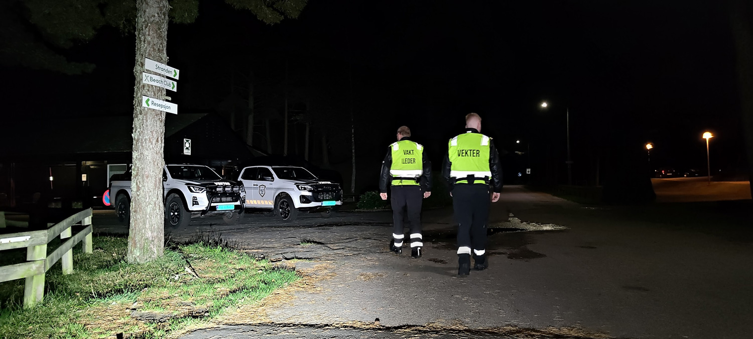 Kameraovervåkning montert for bedrift