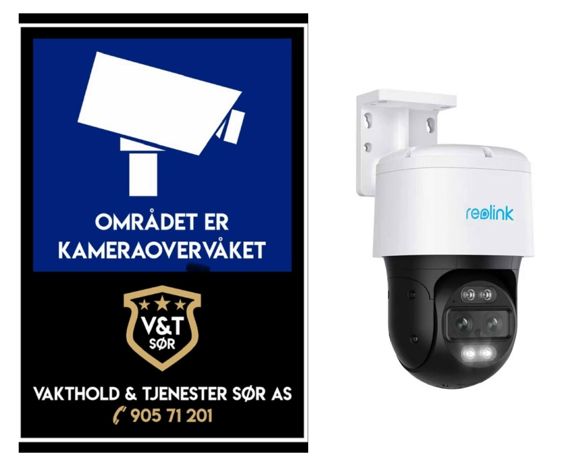 Ikon for Kameraovervåkning Bedrift og privat