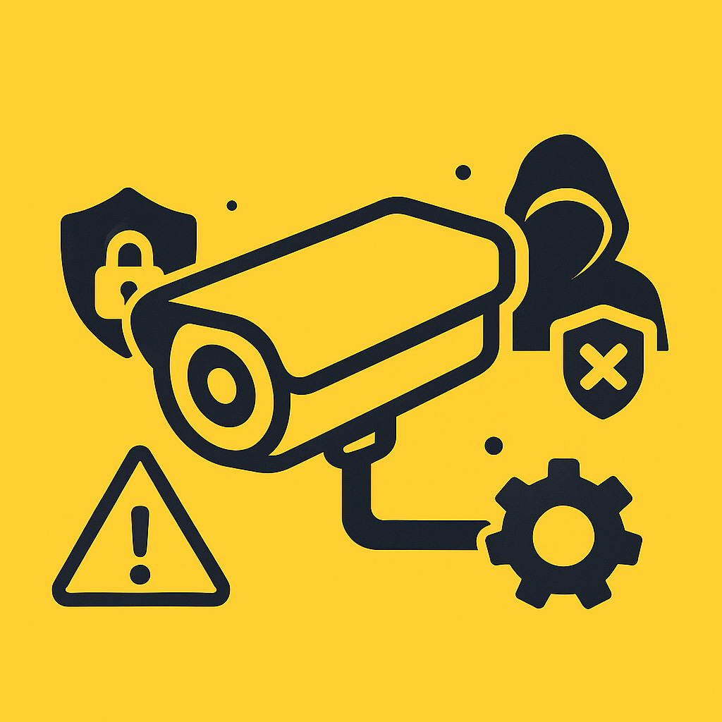 Ikon for Kameraovervåkning Bedrift og privat